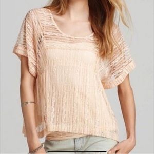 Free People Lace top